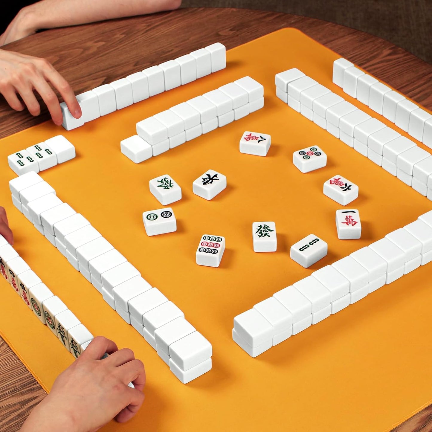 Orange Mahjong Mat