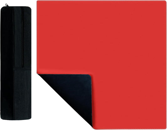 Red Mahjong Mat