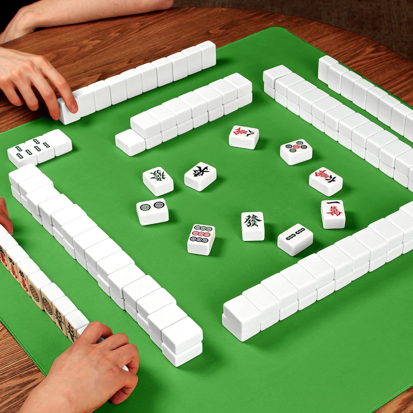 Green Mahjong Mat