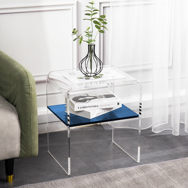 Acrylic accent table