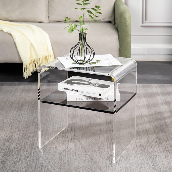 Acrylic accent table